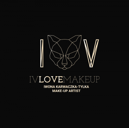 Projekt logo dla wizażystki (make-up artist)